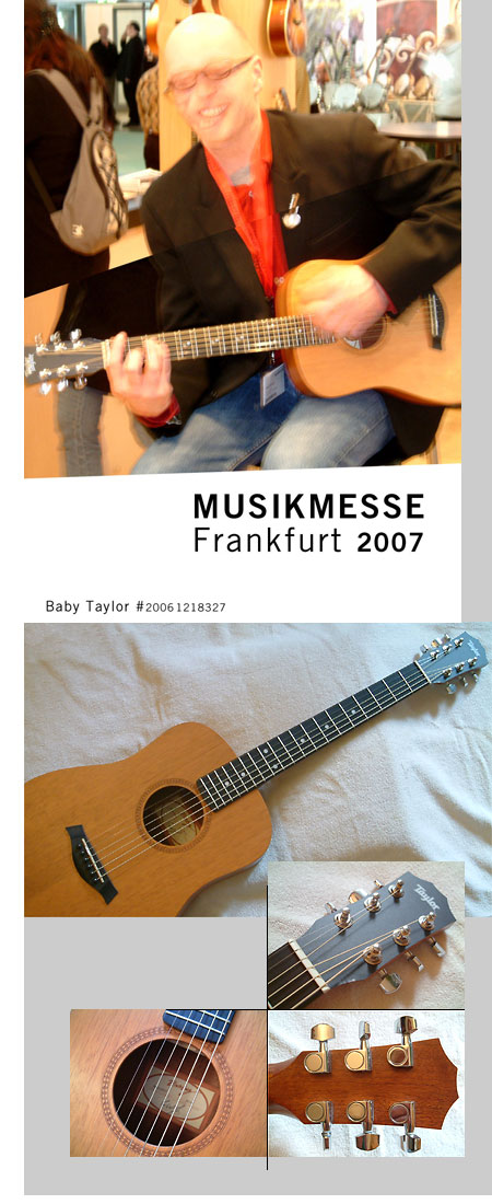 Lefthand Babytaylor / Mahagoni