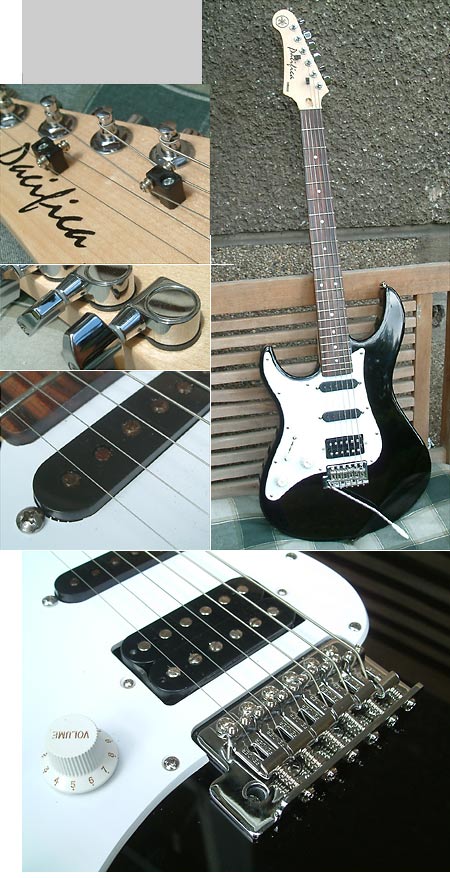 YAMAHA Pacifica 112 LH mit dem Brown Sound PAF von EvH / Lefthand