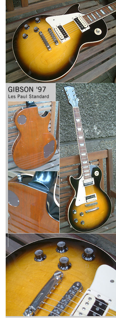 Lefthand GIBSON LP, Standard / tobacco sunburst, plain top / Bild folgt, da meine Digicam unterwegs ist!