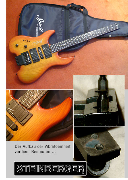 Spirit GU Deluxe / STEINBERGER Linksh&auml;nder