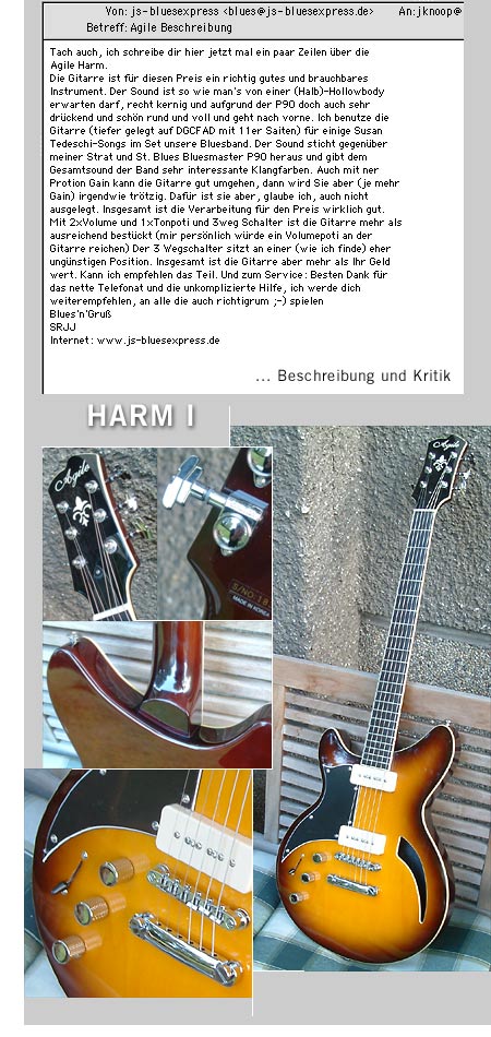 AGILE HARM 1, Linksh&auml;nder