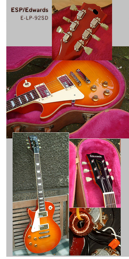 EDWARDS by ESP LesPaul Standard, Seymour Duncan SH-1/SH-4