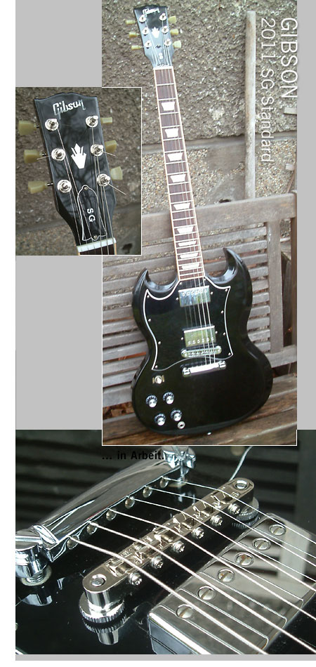 Lefthand GIBSON SG Standard, USA 2011