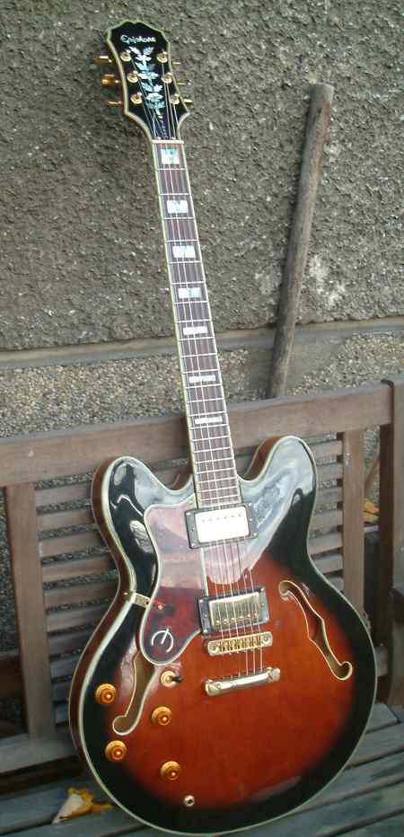 Lefthand EPIPHONE / GIBSON SHeraton, Vintage Sunburst