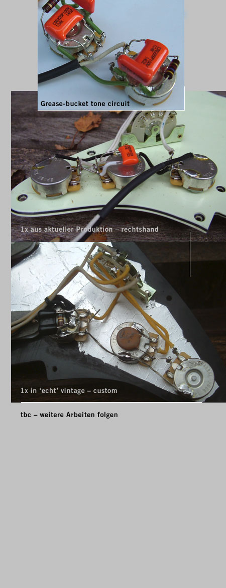 Lefthand wiring harness for Stratocaster®